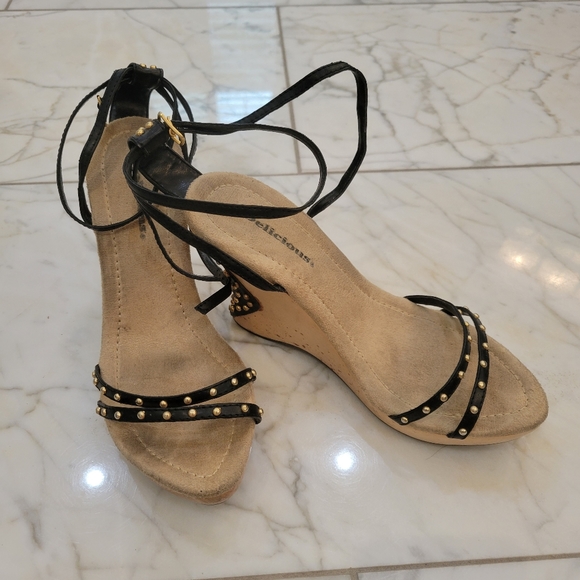 2 for $20 Studded Wedges - Picture 2 of 4